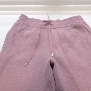 Lululemon Pink Joggers.
